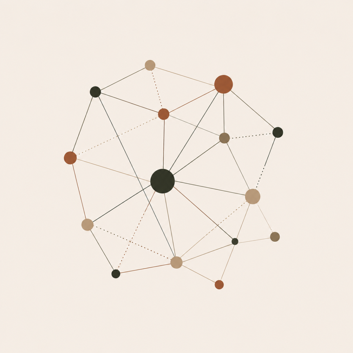 Représentation visuelle du système social complexe qui agit sur l'individu